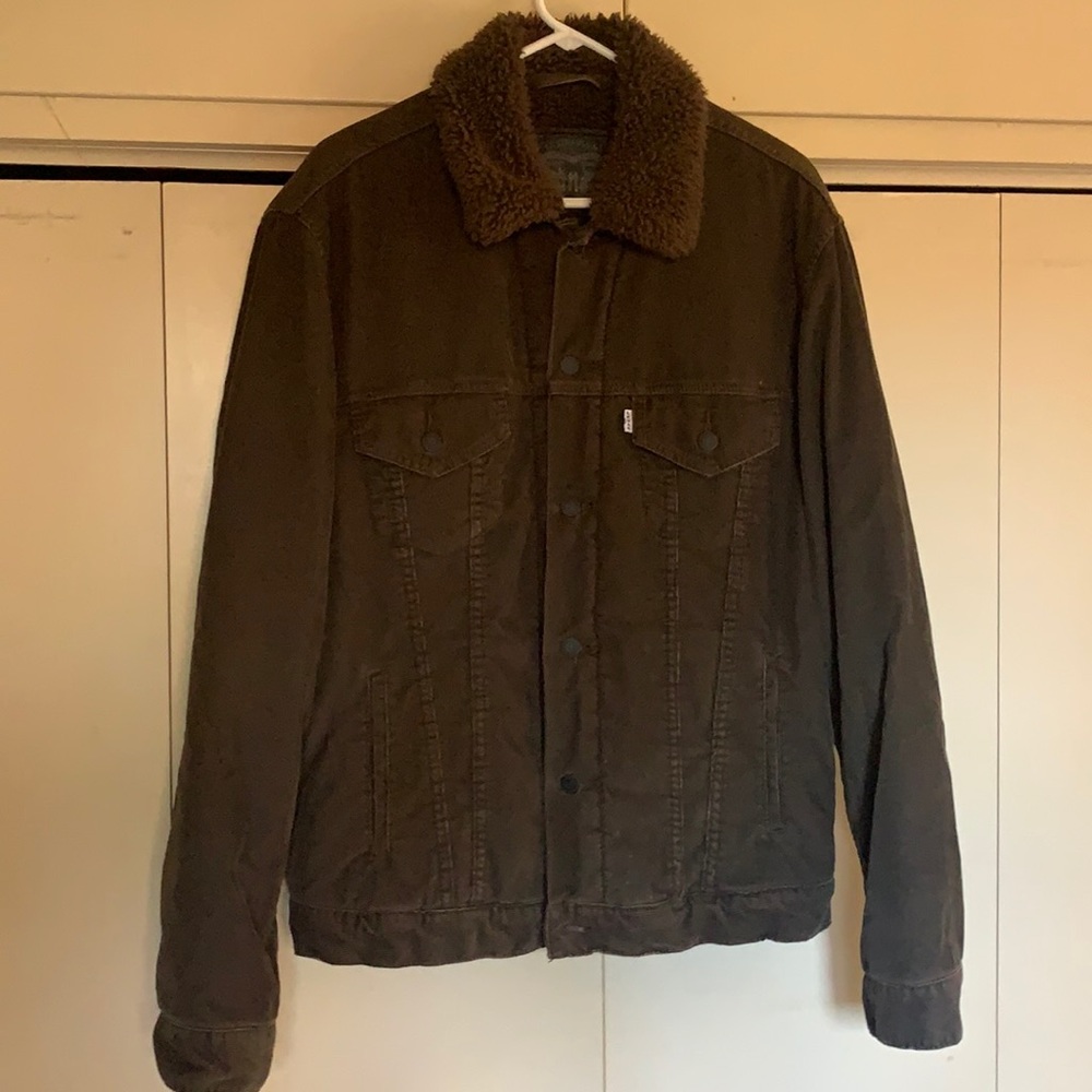 Levi's Brown Corduroy Jacket with Lining
